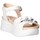 Chaussures Femme Sandales et Nu-pieds CallagHan 29910 santal Femme Blanc Blanc
