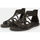 Chaussures Femme Tables de chevet Bata Sandales pour femme avec empiècement à Noir