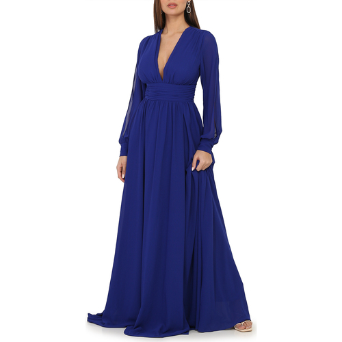 Vêtements Femme Robes La Modeuse 32625_P74061 Bleu