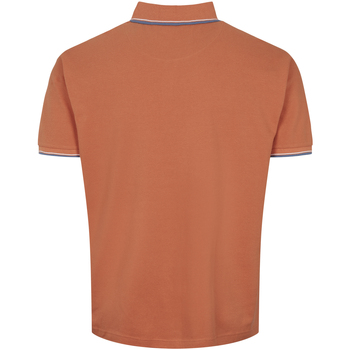 Thom Browne tri-stripe trim polo shirt dress