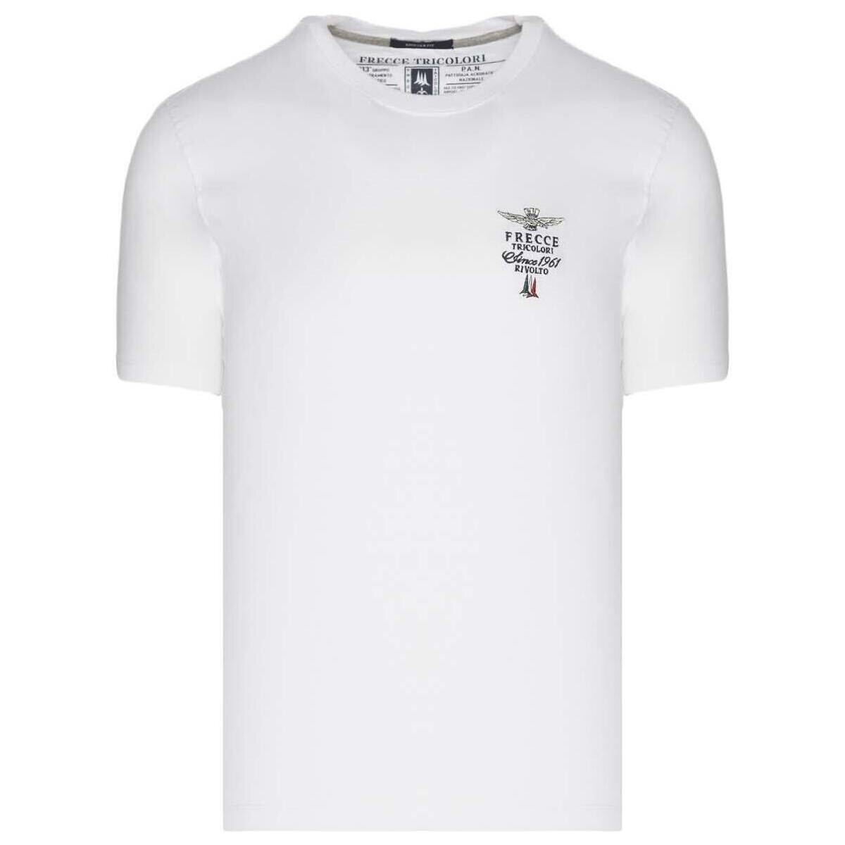 Vêtements Homme Débardeurs / T-shirts sans manche Aeronautica Militare 231TS2062J592 73062 OFF WHITE Blanc