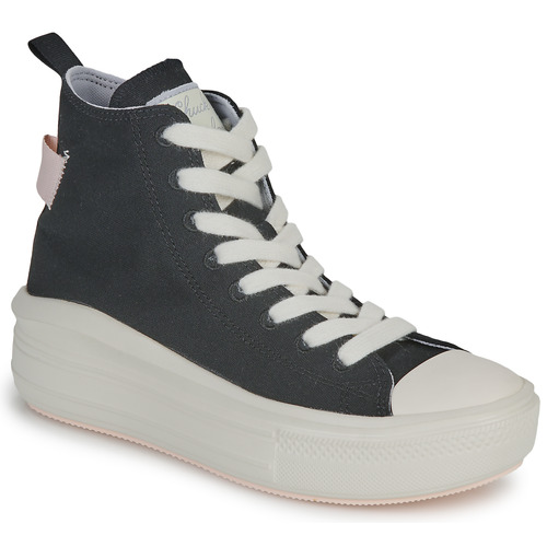 Chaussures Fille All-Star montantes Converse CHUCK TAYLOR ALL STAR MOVE Noir