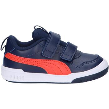 Chaussures Enfant Baskets mode Puma 380741 MULTIFLEX SL V INF Bleu