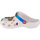 Chaussures Fille Chaussons Crocs Classic Rainbow High Kids Clog Blanc