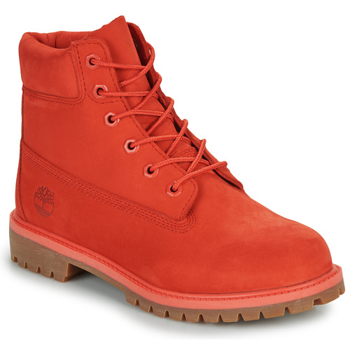 Chaussures Enfant Boots 2-Strap Timberland 6 IN PREMIUM WP BOOT Rouge