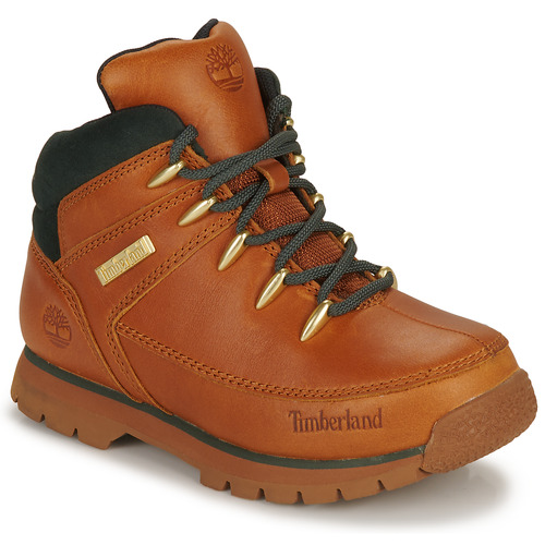 Chaussures Enfant Boots Yellow Timberland EURO SPRINT Marron