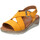 Chaussures Femme Sandales et Nu-pieds Mephisto Sandales en cuir CLAUDINE Orange