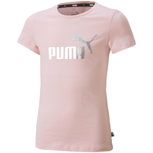 Vêtements Enfant T-shirts manches courtes Puma 846953-16 Rose
