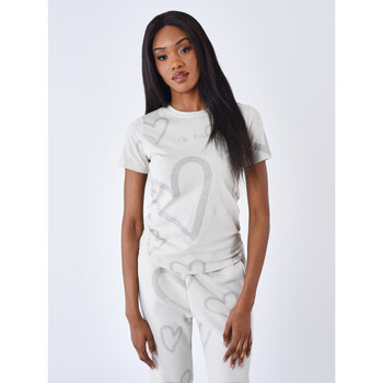 Vêtements Femme T-shirts & Polos U.S Polo Assn Tee Shirt F231009 Beige