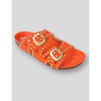 Chaussures Femme Sandales et Nu-pieds Semerdjian - Mules ALGHERO Ginger Rouge