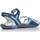 Chaussures Femme Sandales et Nu-pieds Chiruca BASKETS  VALENCIA Bleu