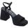Chaussures Femme Sandales et Nu-pieds Nacree ZOE004 Cam Noir