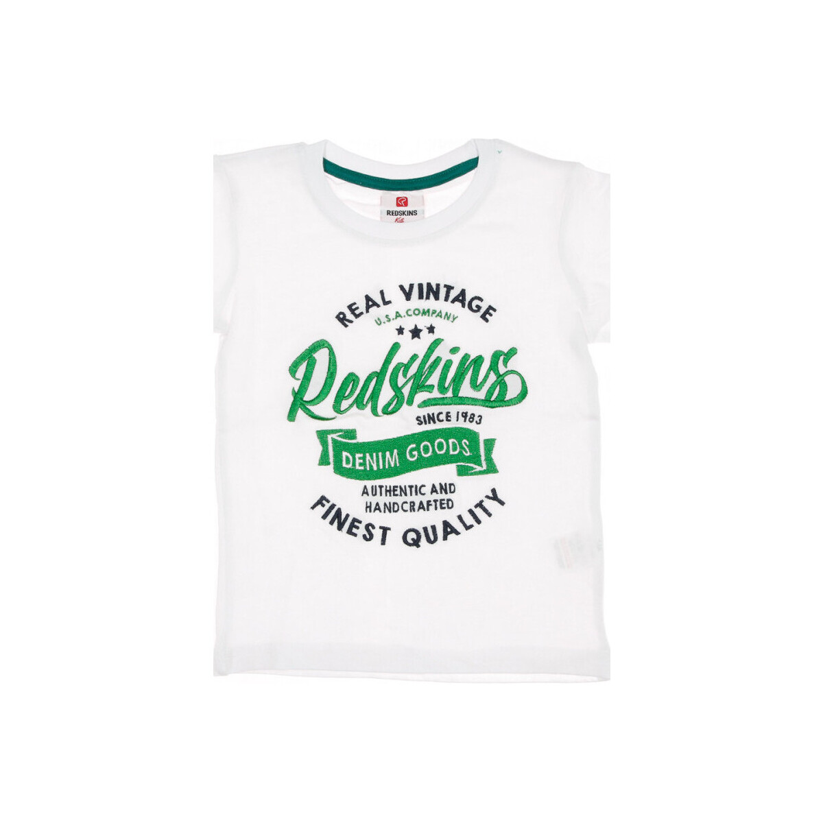 Vêtements Garçon T-shirts & Polos Redskins RDS-2244-BB Blanc