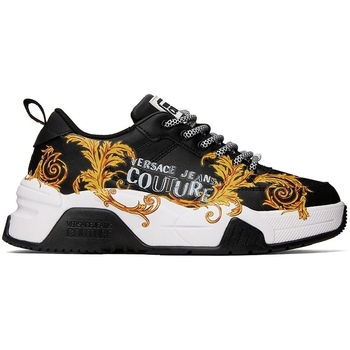 Chaussures Homme Baskets mode Versace Jeans Couture 74YA3SF1 Noir