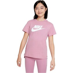 Vêtements Fille T-shirts manches courtes Nike CAMISETA ROSA NIA  SPORTSWEAR AR5088 Rose