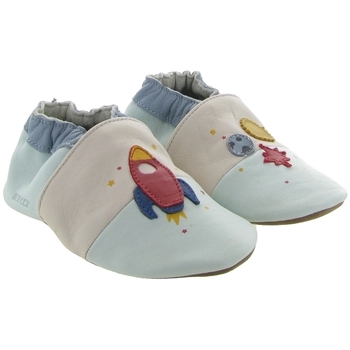 Chaussures Garçon Chaussons bébés Robeez DEEP SPACE AERA Bleu
