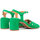 Chaussures Femme Sandales et Nu-pieds Audley 22248-BAREYSUEDE-JELLY-BEAN Vert