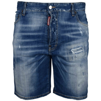 Vêtements Homme Shorts / Bermudas Dsquared Marine Short Bleu