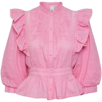 Vêtements Femme Tops / Blouses Y.a.s YAS Shirt Ranja - Rosebloom Rose