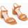 Chaussures Femme Sandales et Nu-pieds Vanessa Wu Sandales à talon Laurie Orange