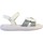 Chaussures Fille Sandales et Nu-pieds Calvin Klein Jeans Sandales à Scratch  Jeans Velcro V3A2-8050 Blanc