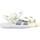 Chaussures Fille Sandales et Nu-pieds Calvin Klein Jeans Sandales à Scratch  Jeans Velcro V3A2-8050 Blanc