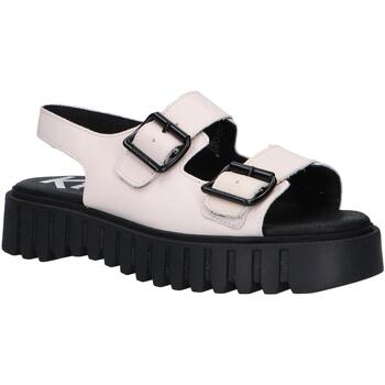 Chaussures Fille Sandales et Nu-pieds Kickers 931530-50 KICK FALK SOFT COW LEATHER Blanc