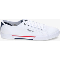 Chaussures Homme Baskets mode Pepe jeans BRADY MEN BASIC Blanc
