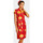 Vêtements Femme Coton Du Monde Robe Chinoise Dulce En Soie Rouge