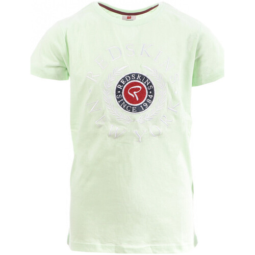 Vêtements Garçon feather necklace logo T-shirt Redskins RDS-2014-JR Vert