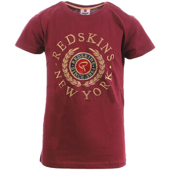 Vêtements Garçon T-shirts manches courtes Redskins RDS-2014-JR Rouge
