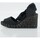 Chaussures Femme Espadrilles Gaimo Alpargatas  en color negro para señora Noir