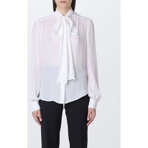 Vêtements Femme Chemises / Chemisiers Moschino J02010437 0001 Blanc