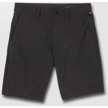 Vêtements Homme Plisse Shorts / Bermudas Volcom Frickin Cross Shred Plisse Shorts 20 Black Noir