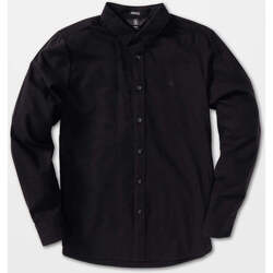 Vêtements Homme Chemises manches longues Volcom Camisa  Oxford Stretch L/S New Black Noir