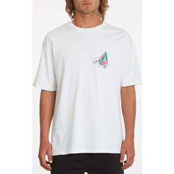 Vêtements Homme T-shirts manches courtes Volcom Camiseta  Chrissie Abbott x French 2 White Blanc