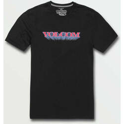 Vêtements Homme T-shirts manches courtes Volcom Camiseta  Holograph Black Noir