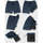 Vêtements Homme Shorts / Bermudas Volcom Pantalon Corto  Wrecpack Hybrid 19 Navy Bleu