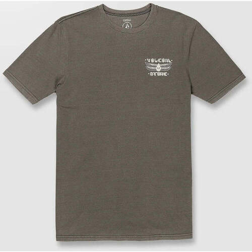 Vêtements Homme New Balance Running Core T-Shirt in Blau meliert Volcom Camiseta  Mystic Magic SS Tee Storm Cloud Gris