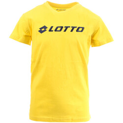Vêtements Garçon T-shirts manches courtes Lotto TL1104 Jaune
