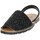 Chaussures Femme Sandales et Nu-pieds Evoca EC412 Noir