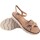 Chaussures Femme Multisport MTNG Sandale femme MUSTANG 53368 saumon Rose