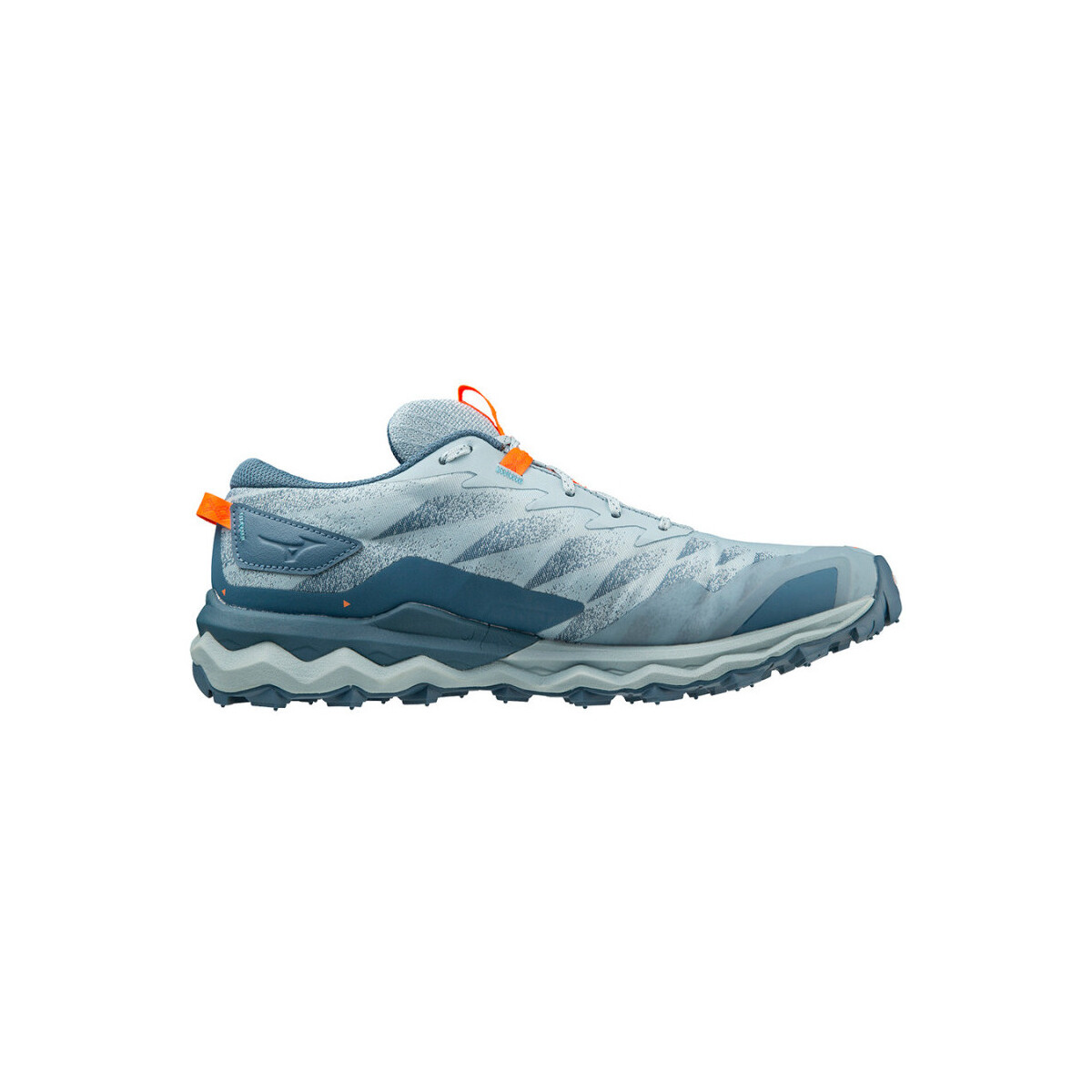 Chaussures Homme Running / trail Mizuno CHAUSSURES RUNNING WAVE DAICHI 7 - PURPLE/BLUE/ORANGE - 42 Orange