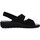 Chaussures Femme Sandales et Nu-pieds Melluso Q60214D Noir