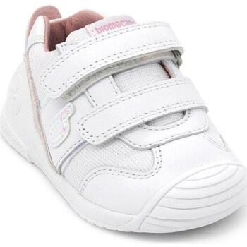 Chaussures Fille Baskets mode Biomecanics  Blanc