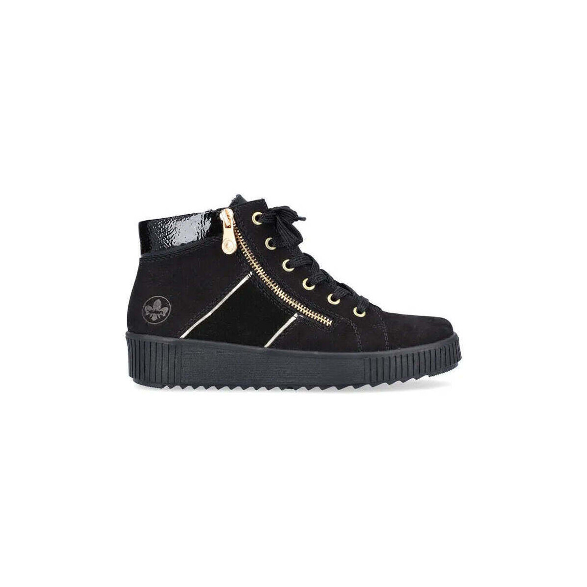 Chaussures Femme Boots Rieker Boots Y6416-00 Noir