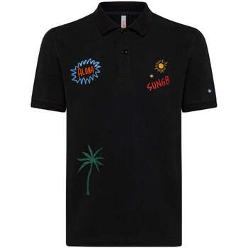 Vêtements Homme T-shirts & Slim Polos Sun68  Noir