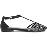 Chaussures Femme Sandales et Nu-pieds Café Noir CNDPE23-XB2015-blk Noir