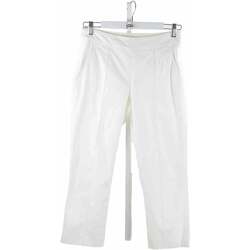 Vêtements Femme Pantalons Burberry Pantalon en coton Blanc