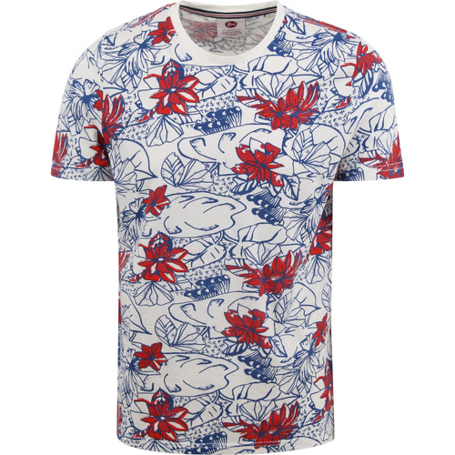Vêtements Homme T-shirts & Polos Petrol Industries T-Shirt drawstring Floral Print Blanc Blanc